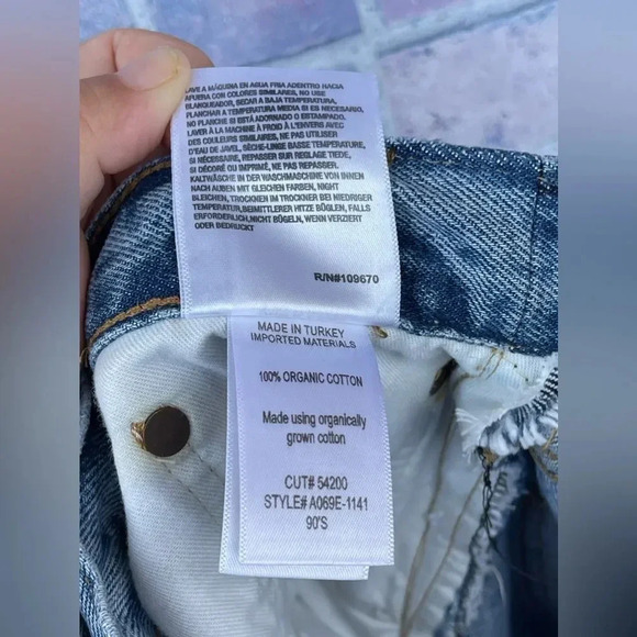 AGOLDE 90s Mid Rise Straight Fit Jeans 27 - Picture 11 of 14
